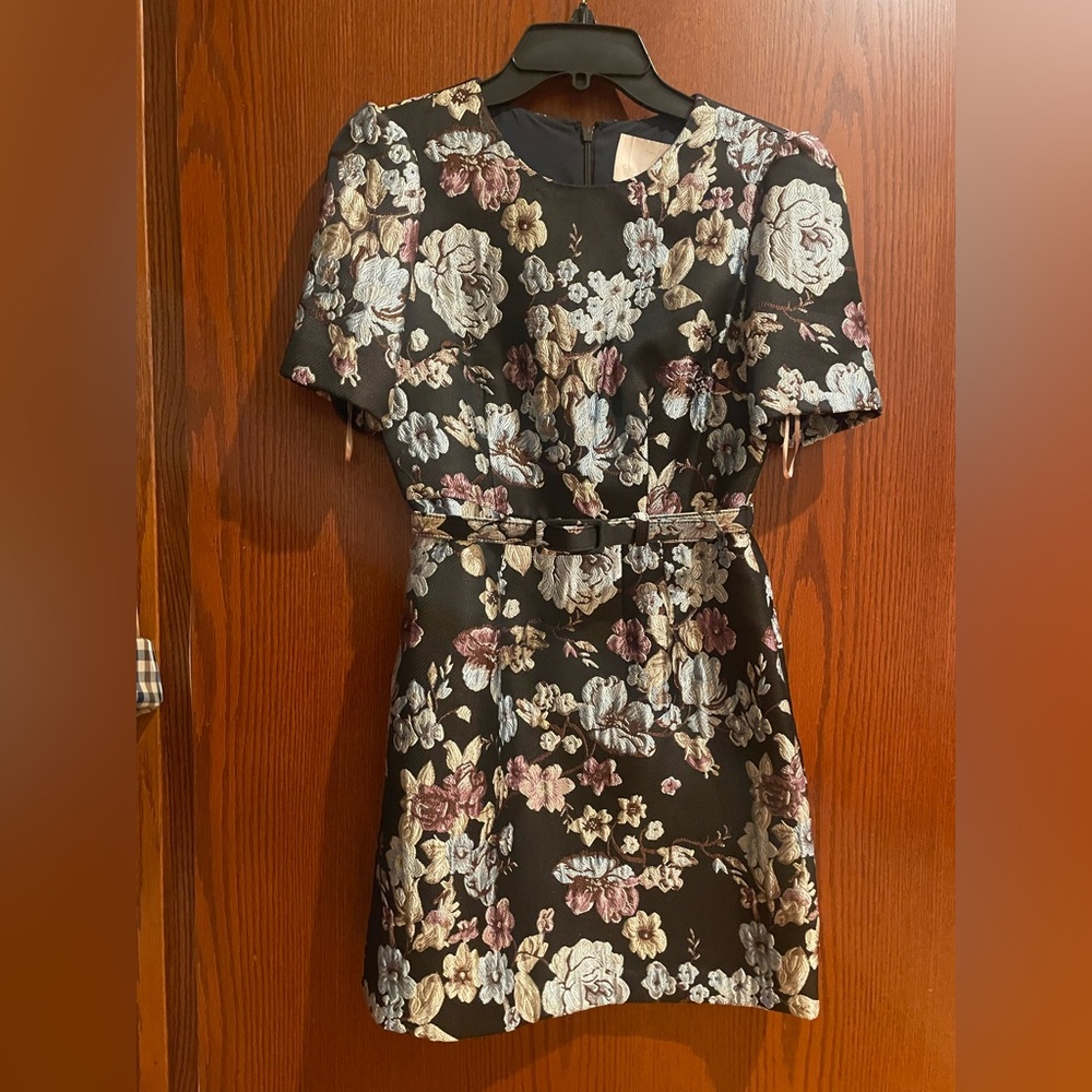 Gal meets glam Presley Tapestry Jacquard Dress 0P